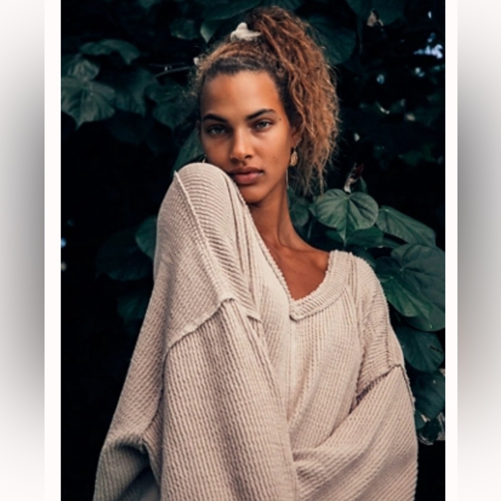 Free People V-neck sweater